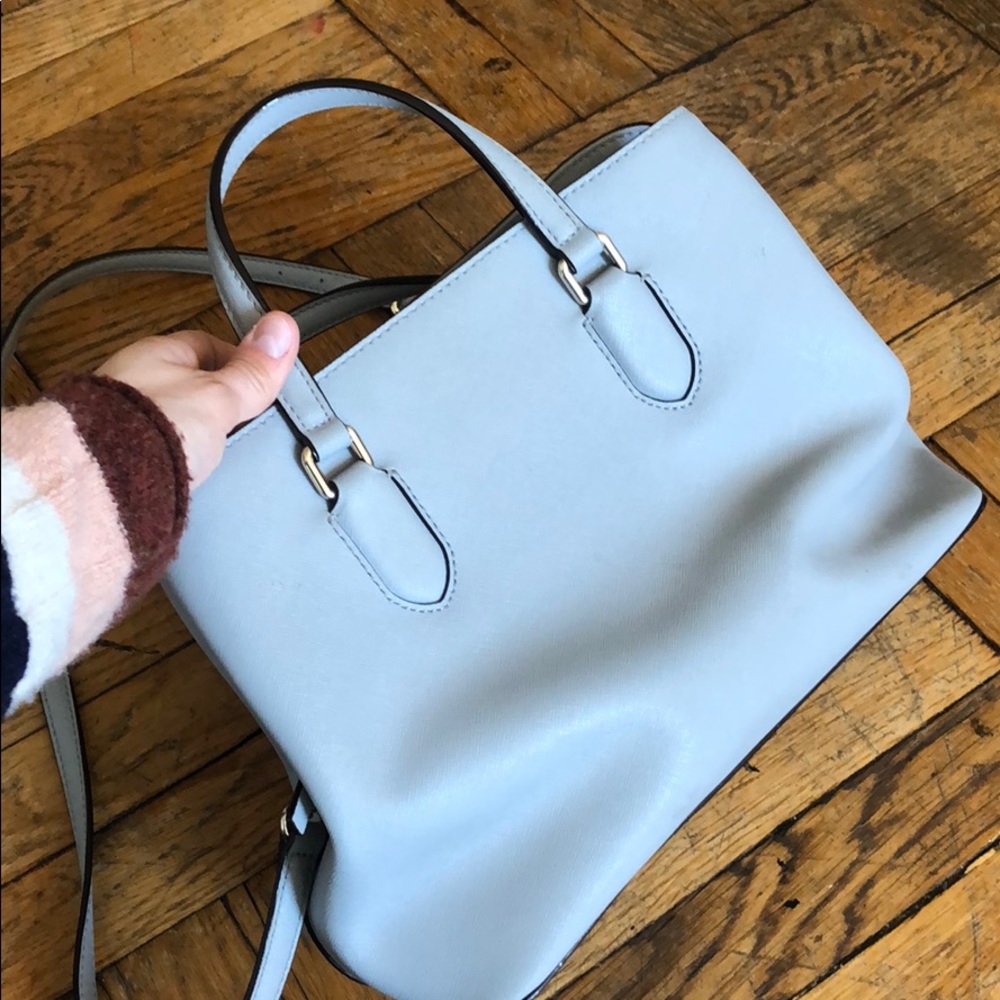 Kate Spade Crossbody Baby Blue Leather - Picture 8 of 8